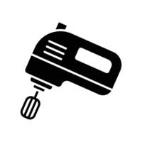 hand electric mixer icon design template simple and clean vector