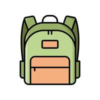 school bag icon design template simple and clean vector