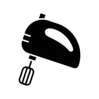 hand electric mixer icon design template simple and clean vector