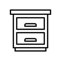 drawer icon design template simple and clean vector