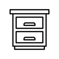 drawer icon design template simple and clean vector