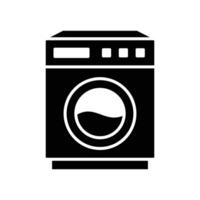 washing machine icon design template simple and clean vector