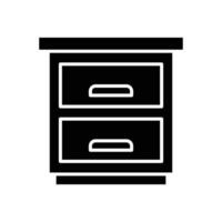 drawer icon design template simple and clean vector
