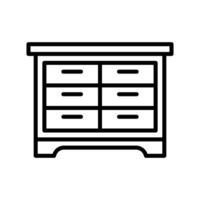 drawer icon design template simple and clean vector