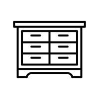 drawer icon design template simple and clean vector