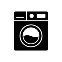 washing machine icon design template simple and clean vector