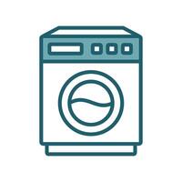 washing machine icon design template simple and clean vector