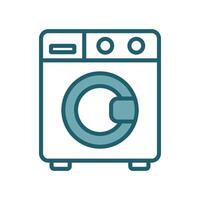 washing machine icon design template simple and clean vector