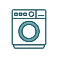 washing machine icon design template simple and clean vector