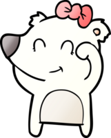 polar bear cartoon png