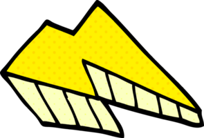 cartoon doodle lightening bolt png