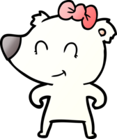 polar bear cartoon png