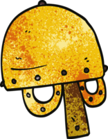 capacete viking de doodle de desenho animado png