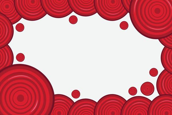 Beet border or beet frame. Violet beetroot banner.