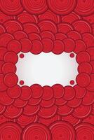 Beet border or beet frame. Violet beetroot banner. vector