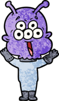 happy cartoon alien png