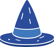 hand drawn cartoon doodle of a witches hat png