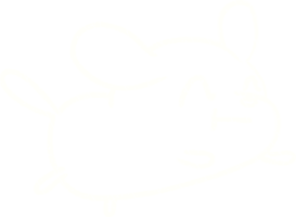 Happy Dog Chalk Drawing png