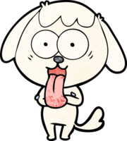 chien de dessin animé mignon png