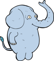 lustiger elefant der karikatur png
