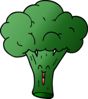 dessin animé doodle brocoli png