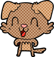 laughing cartoon dog png