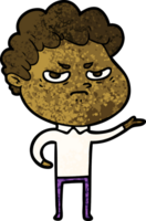 cartoon angry man png