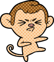 cartoon angry monkey png