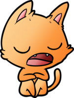 talking cat cartoon png