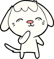 happy cartoon dog png