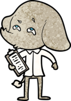 cartone animato elefante ricordare png