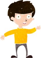 menino feliz dos desenhos animados png