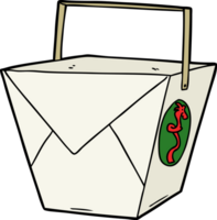 cartoon takeout food png