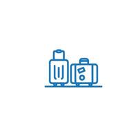 bag icon , travel icon vector