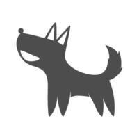 perro logo icono diseño vector