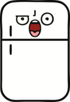 cute cartoon of a fridge  zer png