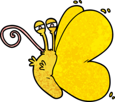 funny cartoon butterfly png