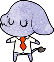 elefante simpatico cartone animato png