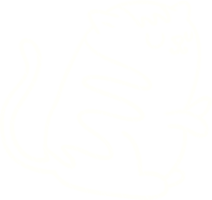 kat krijt tekening png