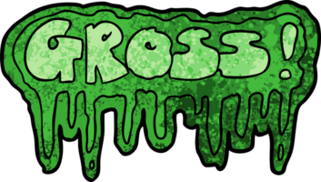 cartoon gross symbol png