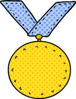 medalla de deportes de dibujos animados png