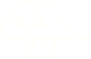 Rain Cloud Chalk Drawing png