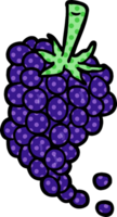 bande dessinée grappe de raisin png