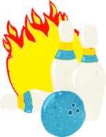 ten pin bowling cartoon png