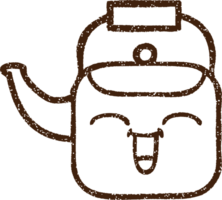 Kettle Charcoal Drawing png