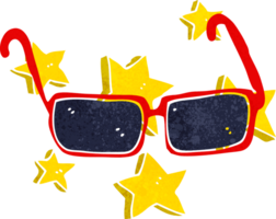 lunettes de soleil chères de dessin animé png