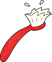 brosse à dents de dessin animé png