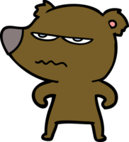 orso cartone animato personaggio png