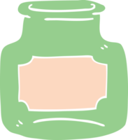 cartone animato scarabocchio vuoto vaso png