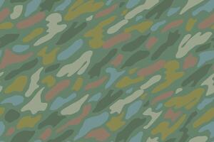 Khaki camouflage repeat seamless pattern vector